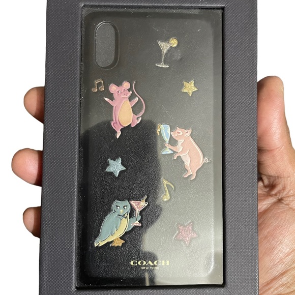 COACH iPhone X, XS Case Street Style Other Animals Patterns Glitter X iPhone NWT - Picture 3 of 3